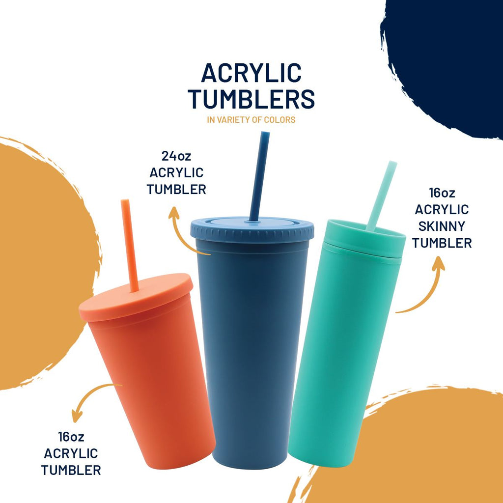 Acrylic Tumblers: A Versatile and Stylish Drink ware Option